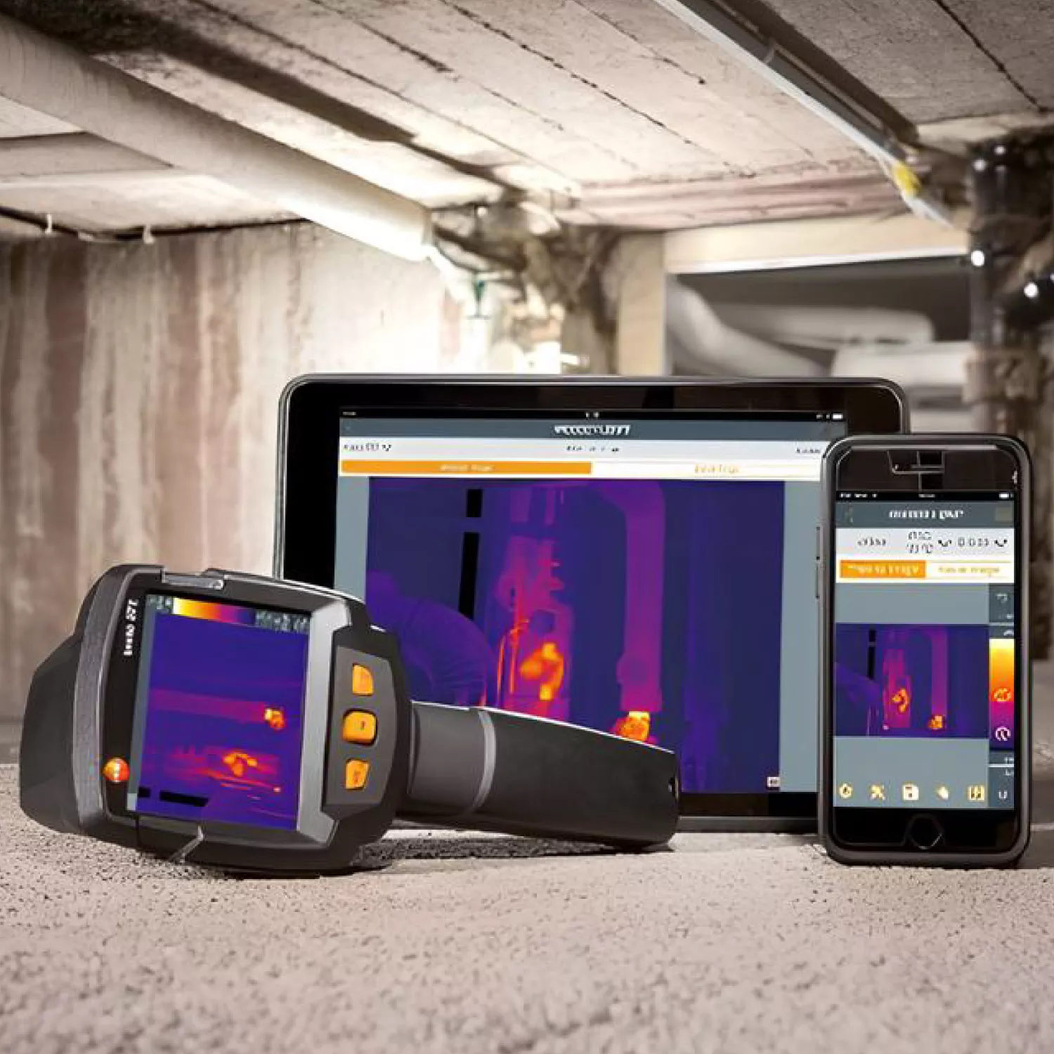 Caméra thermique connectée