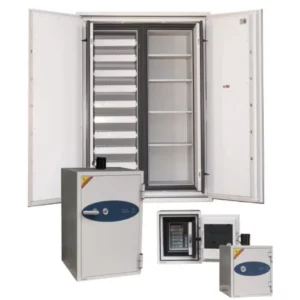 Armoire anti-feu pour stockage des supports informatiques