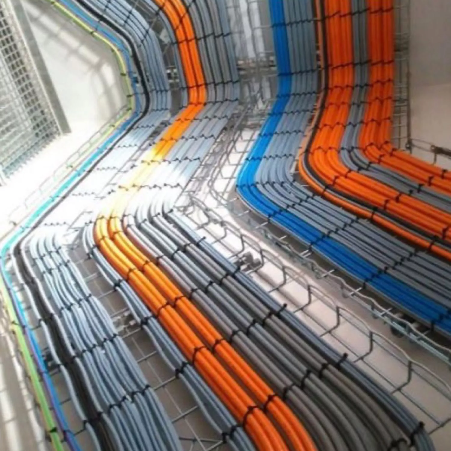Réorganisation physique du câblage et cable management