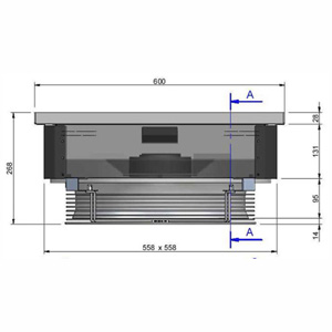 Dalle active auto régulée jusqu’à 5000 m³/h