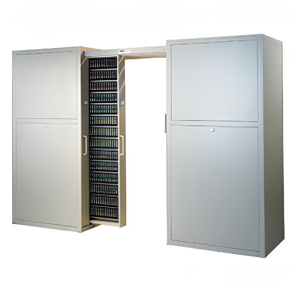 Armoires de classement manuel haute densité pour supports mémoire