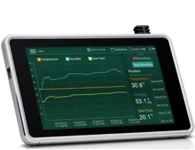Mesureur / enregistreur de températures et hygrométrie