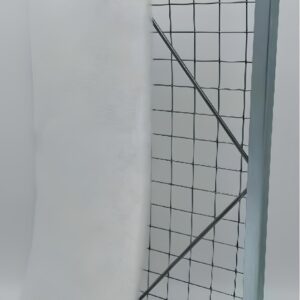 Filtre en plaque ou en rouleau et cadre galva