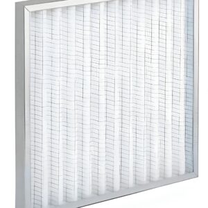 Filtre plissé dans cadre galva