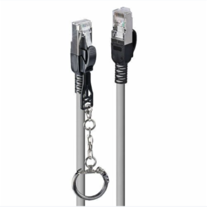 Cordon de brassage cuivre RJ45 Cat. 6A - S/FTP - Sécurisé - 10 longueurs