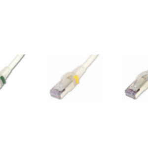 Cordon cuivre RJ45 Cat. 6A - S/FTP - 28 AWG - 4 longueurs - Avec clips d'identification 9 coloris