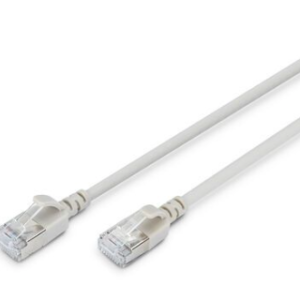 Cordon cuivre RJ45 Cat. 6A design Mince- F/FTP - Longueur 0,5 ML