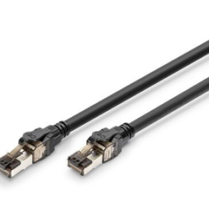 Cordon cuivre RJ45 Cat. 8.1 - S/FTP - Longueur 1 ML - Connecteur PCB